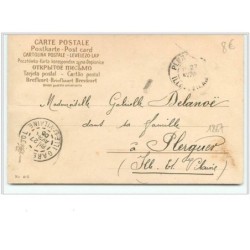 n°1867 - Joyeuses Pâques - Clapsaddle - Angelot sur un oeuf