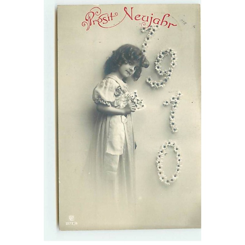 n°18679 - Grete Reinwald - Prosit Neujahr 1910