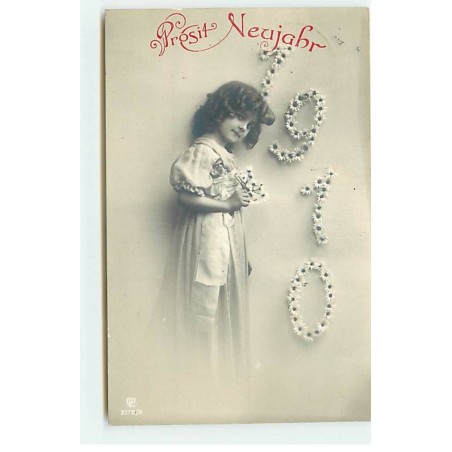 n°18679 - Grete Reinwald - Prosit Neujahr 1910