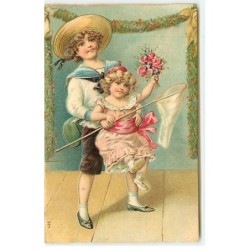 n°18685 - Carte Gaufrée -...