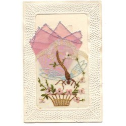 n°18703 - Carte Brodée -...