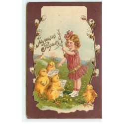 n°18727 - Carte Gaufrée -...