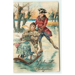 n°18738 - Carte Gaufrée -...