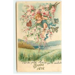 n°18742 - Carte Gaufrée -...