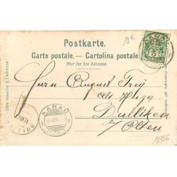 n°18756 - Illustrateur - Schmidt - A Rüebliländer Jasspartie - Carottes humanisées jouant aux cartes - surréalisme