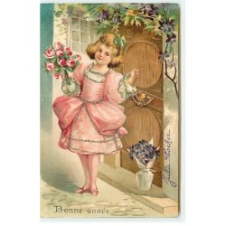 n°18776 - Carte Gaufrée -...