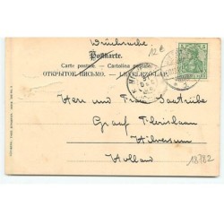 n°18782 - Prosit Neujahr - Femme torréador avec un cochon