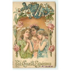 n°18794 - Carte Gaufrée -...