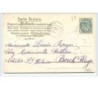 n°1880 - Carte Gaufrée - Angelot dans un berceau