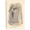 n°18805 - Joyeux Noel - MM Vienne n°691 - Jeune couple découvrant un sapin décoré
