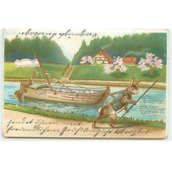 n°18808 - Carte Gaufrée -...