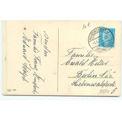 n°18812 - Poussin habillé, fumant une pipe, et lisant une lettre