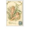 n°1882 - Carte Gaufrée - Souvenir de mai - Angelots et muguet