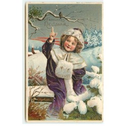 n°18824 - Carte Gaufrée -...