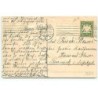 n°18824 - Carte Gaufrée - Fröhliche Neujahr - Fillette avec un manteau violet assise sur un banc enneigé