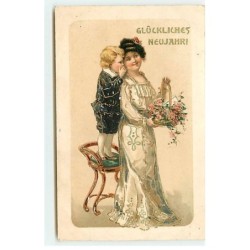 n°18834 - Carte Gaufrée -...