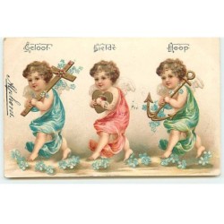 n°18847 - Carte Gaufrée -...