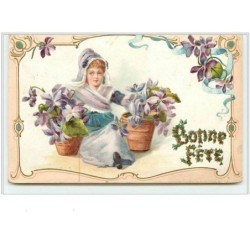 n°1885 - Carte Gaufrée -...