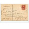 n°1886 - Carte Gaufrée - Bonne fête - Enfants dans une barque fleurie, fillette jouant de la mandoline