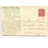 n°1887 - Carte Gaufrée - Bonne fête - Fillette en tissu vert recevant un message par une hirondelle