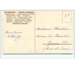 n°1894 - Carte Gaufrée - A mon réveil je pense à vous