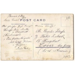 n°18953 - Carte Brodée - A Merry Christmas - Cloche