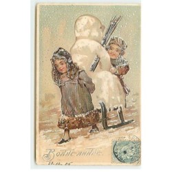 n°18963 - Carte Gaufrée -...