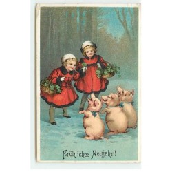 n°18968 - Carte Gaufrée -...