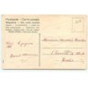 n°18982 - Carte Gaufrée - Joyeux Noël - Ange gardien emmenant des enfants voir un sapin