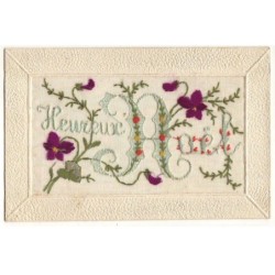 n°19051 - Carte Brodée -...