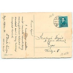 n°19057 - Pauli Ebner - Boldog Karacsonni Unnepefet - Jeune femme espionnant des anges découvrant un chapeau