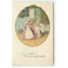 n°19060 - MM Vienne n°1206 - Pauli Ebner - Die beften Weihnachtsgruss - Jeune femme entourée de deux anges