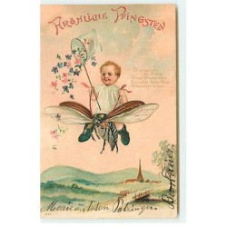 n°19066 - Carte Gaufrée -...