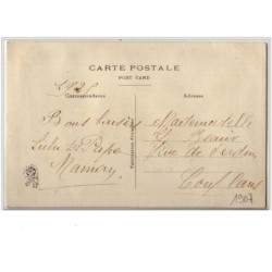 n°1907 - Carte Brodée - Sainte Catherine
