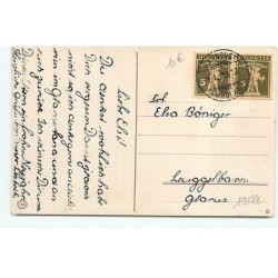 n°19088 - Flatscher - Deux anges s'embrassant lors d'un lever de soleil