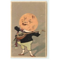 n°19095 - Homme avec une...