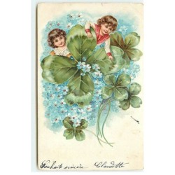 n°19100 - Carte Gaufrée -...