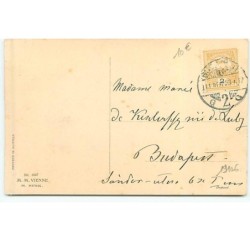 n°19106 - P. Ebner - MM Vienne n°607 - Jeune femme attachant le chapeau d'une fillette