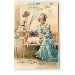 n°19110 - Carte Gaufrée -...