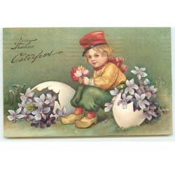 n°19117 - Carte Gaufrée -...