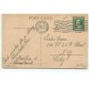 n°19122 - Carte Gaufrée - Wishing you a Merry Christmas - Ange Gardien tenant une fillette par la main