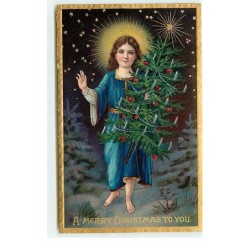 n°19125 - Carte Gaufrée - A...