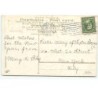 n°19134 - Carte Gaufrée - A Happy New Year - Jeunes femmes dans une barque fleurie