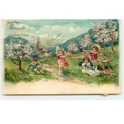 n°19140 - Carte Gaufrée -...