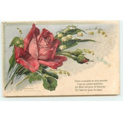 n°19157 - Carte Gaufrée -...