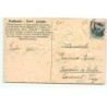 n°19157 - Carte Gaufrée - C. Klein - Dans ce monde ou tout penche ... - Rose et brins de muguet