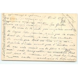 n°19161 - A.F.C. - Faisons la paix, veux-tu ? - Poussins, et ver de terre au milieu