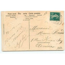 n°19174 - Carte Gaufrée - Joyeux Noël - Scène de Nativité