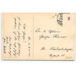 n°19207 - P. Ebner - Enfants en manteaux portant des cadeaux et des fleurs