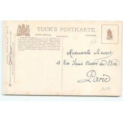 n°19214 - G. Nicolet - Jeune femme se promenant parmi des fleurs